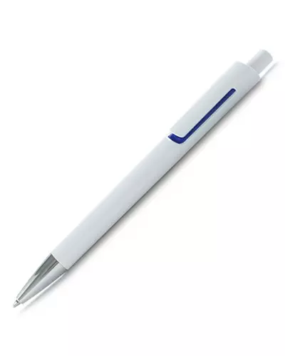 Caneta Branca Personalizada