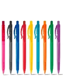 Caneta Colorida Translúcida Personalizada