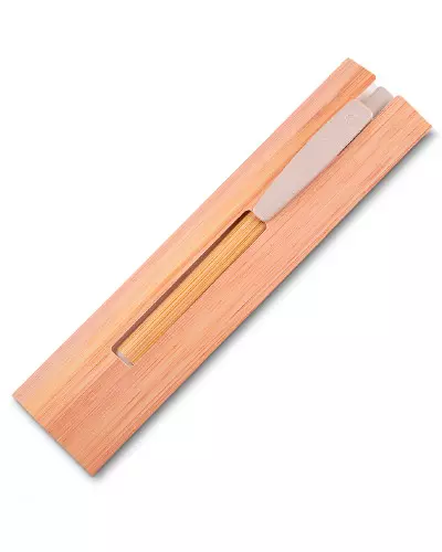 Caneta De Bambu e Plastico Para Brindes