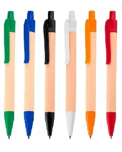 Caneta de Papel Kraft Personalizada para Brinde