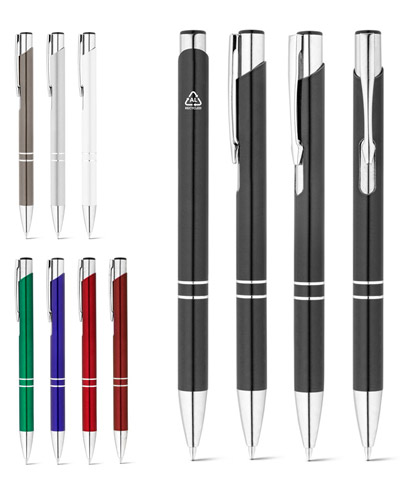 Caneta Esferografica em aluminio Personalizada