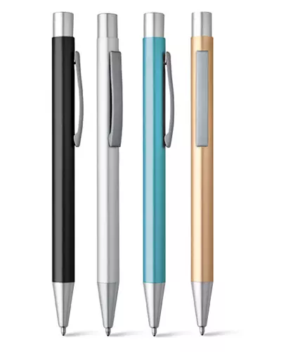 Caneta Esferográfica em Alumínio Personalizada