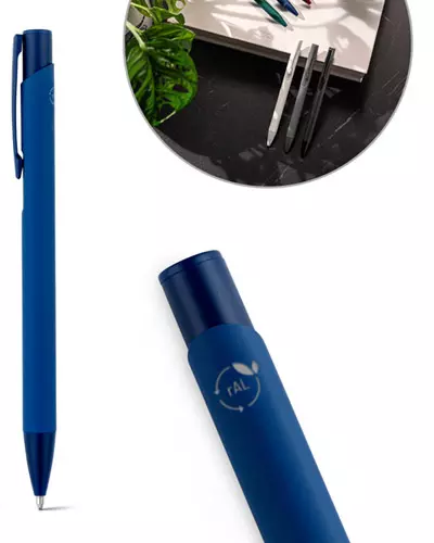 Caneta Esferografica em Aluminio Reciclado Personalizada