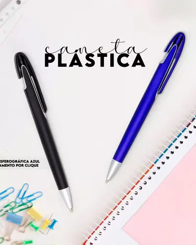 Caneta Esferografica Plastica Para Brindes
