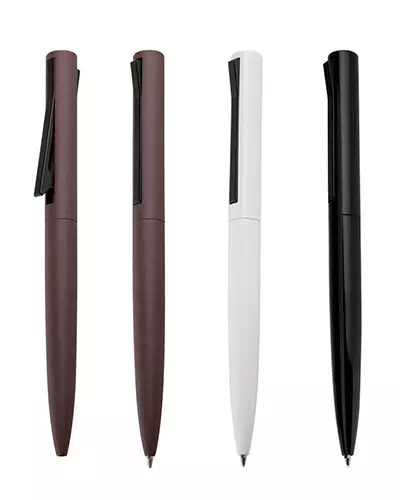 Caneta Esferográfica Preta Personalizada