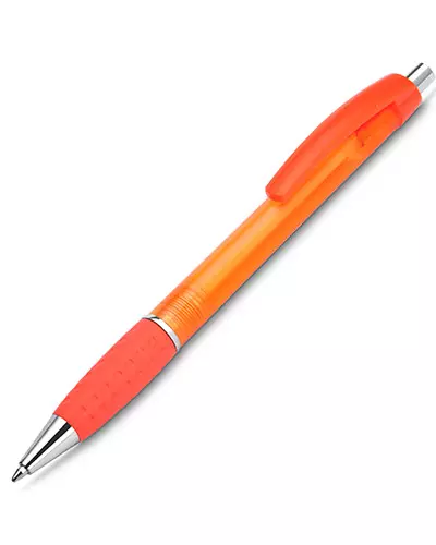 Caneta Esferográfica Transparente Personalizada