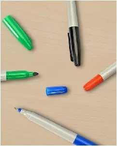 Caneta marcadora com logo