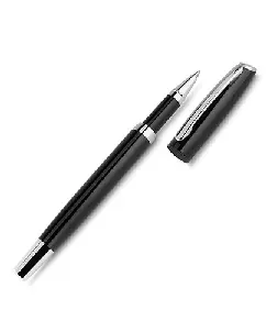 Caneta Metal Com detalhes Prateado Personalizada