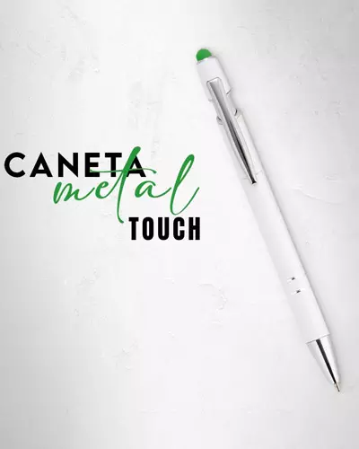 Caneta Metal Touch Personalizada Para Brindes