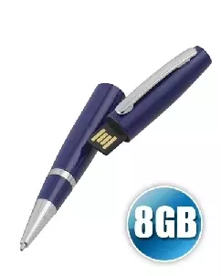 Caneta pen drive 8 gigas Personalizada