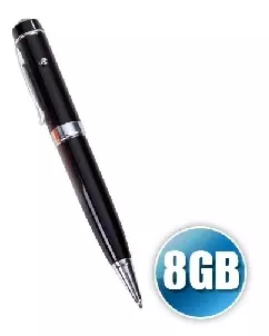 Caneta pen drive 8GB com Laser Point Personalizada
