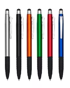 Caneta Plastica com Ponteira Touch para Brindes
