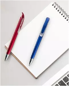 Caneta Plastica de Clique Personalizada