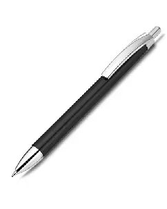 Caneta Plástica Metalizada