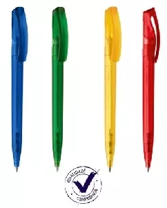 Caneta Plástica para dar de Brinde