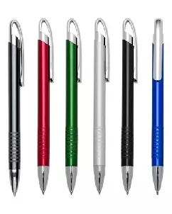 CANETA PROMOCIONAL METALIZADA