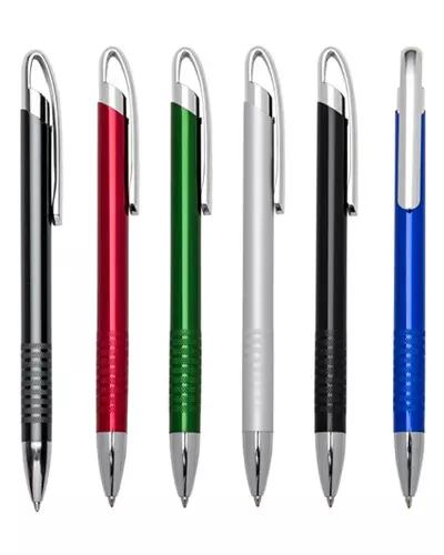 CANETA PROMOCIONAL METALIZADA
