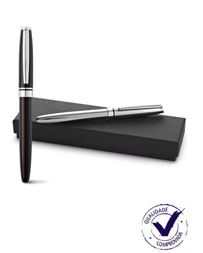 Caneta Roller em Metal Personalizada