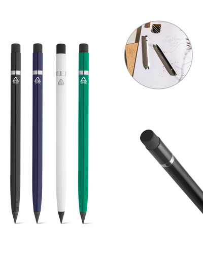 Caneta Sem Tinta em Aluminio Personalizada