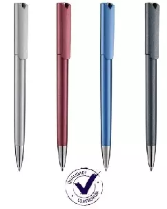 Canetas Esferográficas Metalizadas