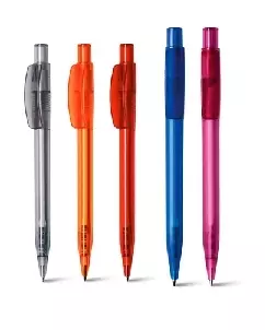 Canetas Transparentes para Brindes