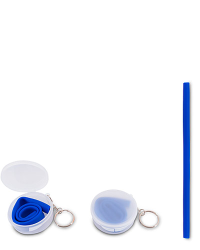 Canudo de Silicone Personalizado para Brindes