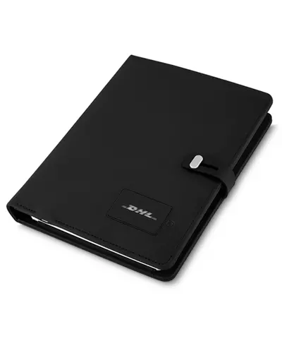 Capa para Caderno com Powerbank para Brindes