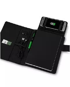 Capa para Caderno com Powerbank Personalizada