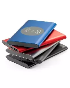 Carregador Portatil sem Fio Personalizado