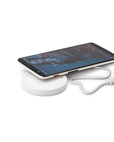 Carregador Portátil Wireless Personalizado