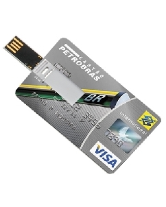 Cartão pen drive com 4 GB Personalizado