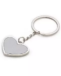 Chaveirinhos Personalizados em Formato de Coração