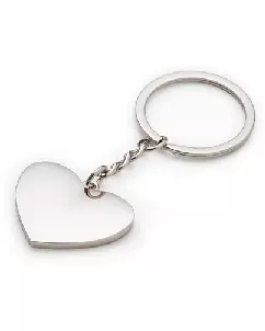 Chaveirinhos Personalizados em Formato de Coração