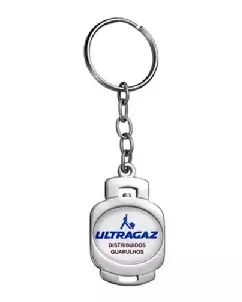 CHAVEIRO BOTIJÃO DE GÁS EM MINIATURA