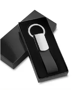 Chaveiro de Metal com Couro Para Brindes Personalizado