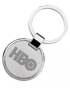 CHAVEIRO DE METAL REDONDO PERSONALIZADO 