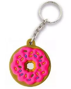 Chaveiro Emborrachado com Argola Personalizado
