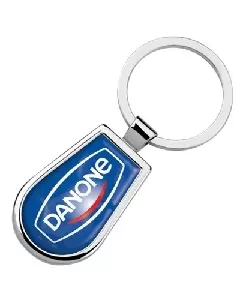 CHAVEIRO PROMOCIONAL DE METAL COM RESINA