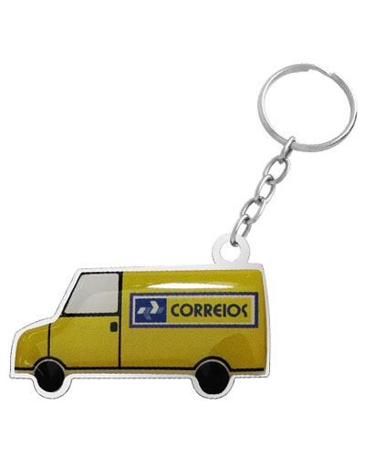 CHAVEIRO RESINADO PERSONALIZADO VAN