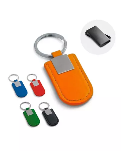 Chaveiros de Metal e Couro Personalizados