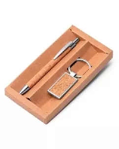 Conjunto de Chaveiro e Caneta Personalizado