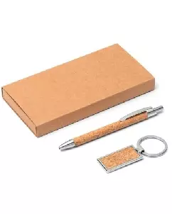 Conjunto de Chaveiro e Caneta Personalizado