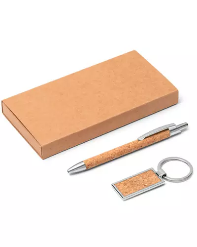 Conjunto de Chaveiro e Caneta Personalizado