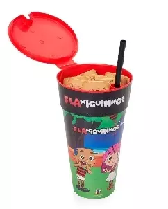 Copo com Porta Snack Personalizado