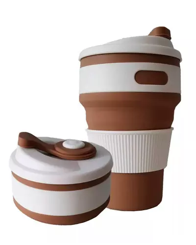 Copo de Silicone Retrátil Personalizado