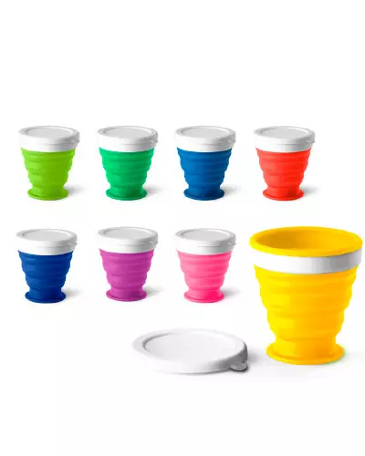 Copo de viagem em Silicone Personalizado