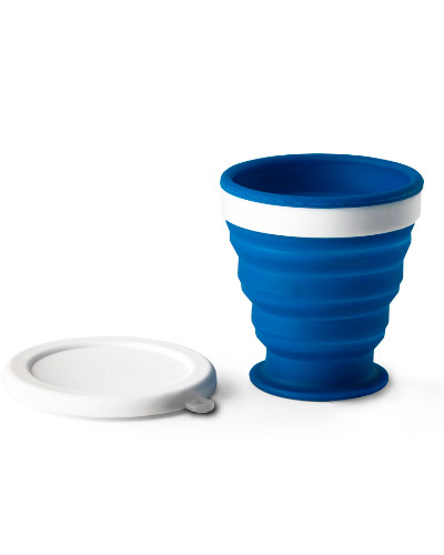 Copo de viagem em Silicone Personalizado