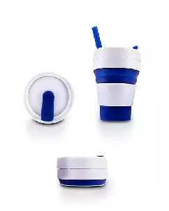 Copo Dobrável de Silicone Personalizado