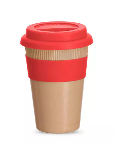 Copo Ecologico com Tampa de Silicone Personalizado
