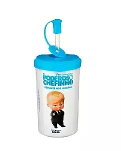 Copo Infantil com Tampa Personalizado